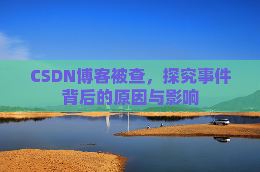 CSDN博客被查，探究事件背后的原因与影响