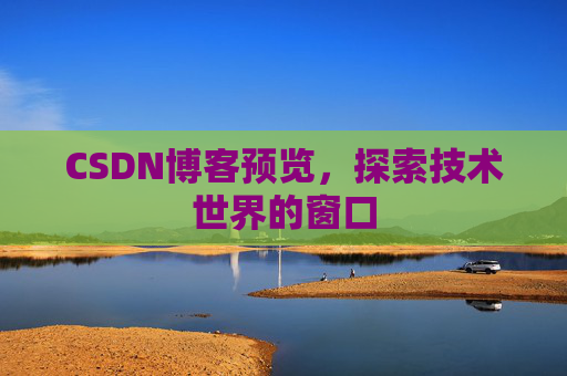 CSDN博客预览，探索技术世界的窗口